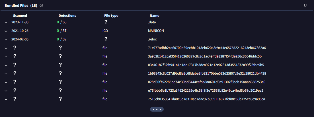 Bundled Files